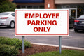 Employee Parking Only Sign Printable | Employee Parking Sign | Staff Parking Only Sign | Business Parking Sign | Digital Download