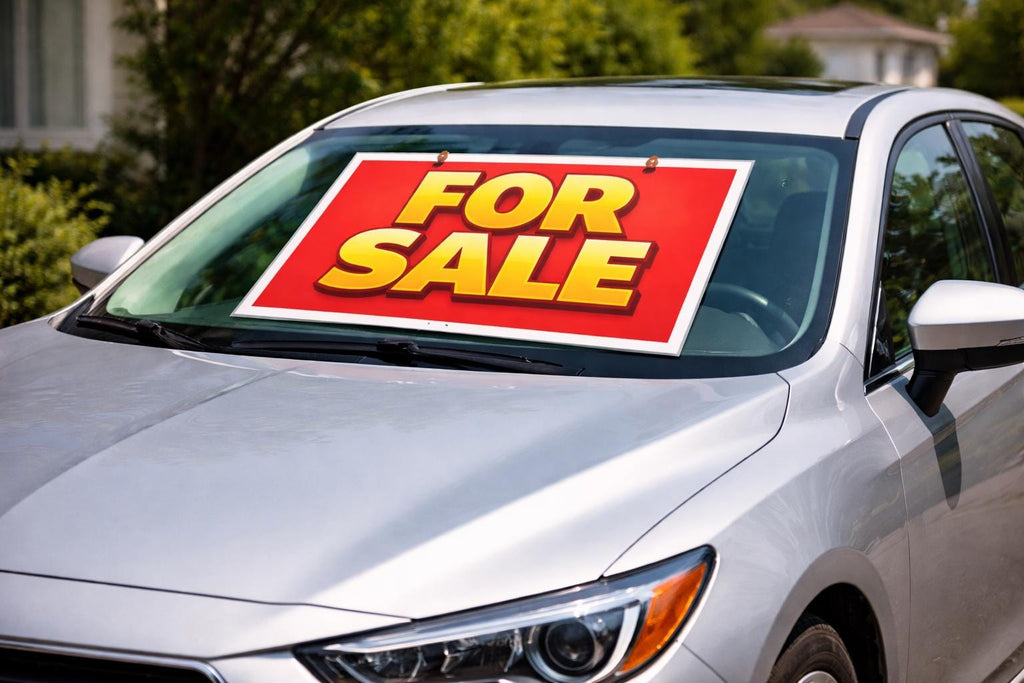 For sale Sign Printable | Horizontal Real Estate, Garage Poster (Digital Download