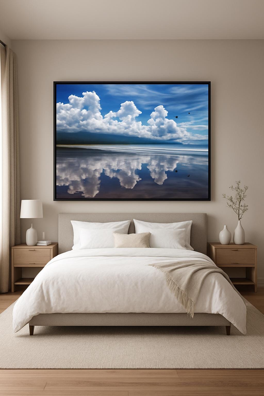 Beach Reflection Wall Art