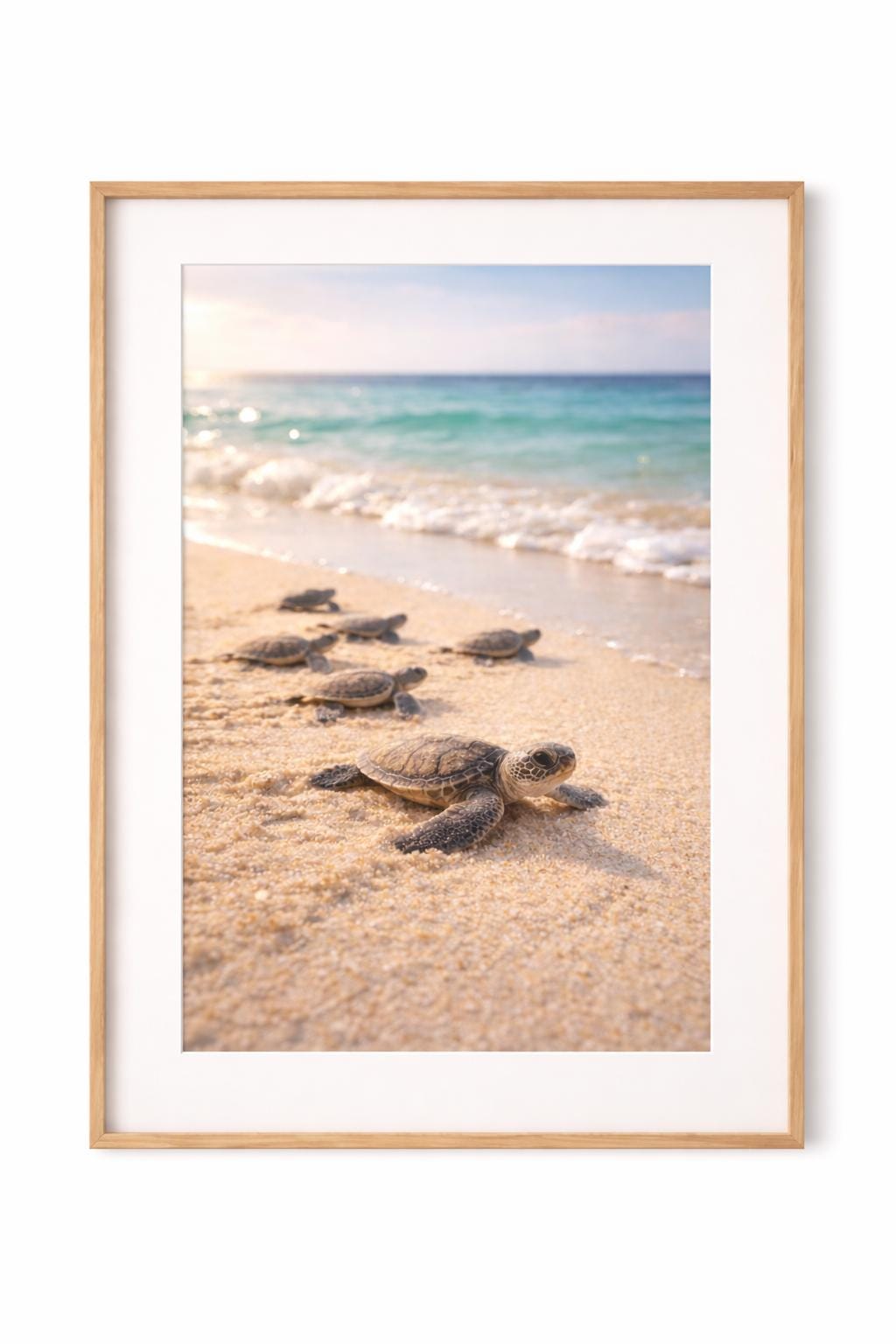 Baby Sea Turtles Coastal art | Ocean Nursery Art (Digital Download)