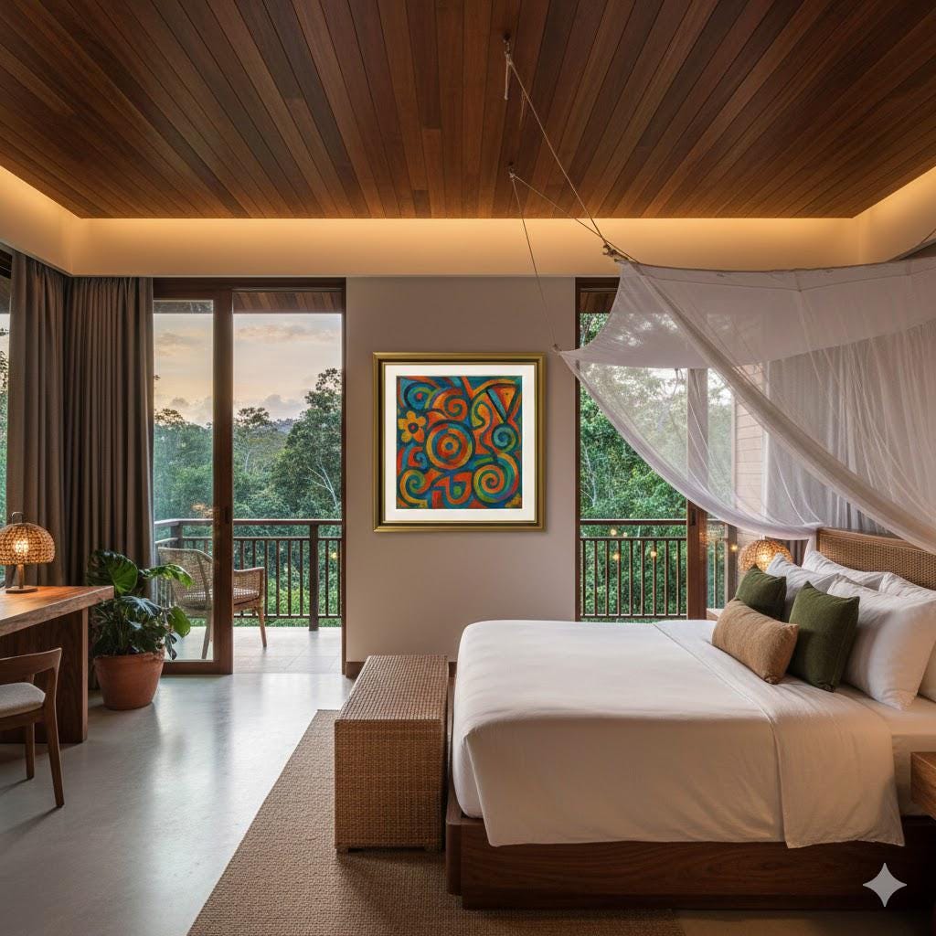 Colorful Modern Art | Bold Expressionist Decor | Digital Download