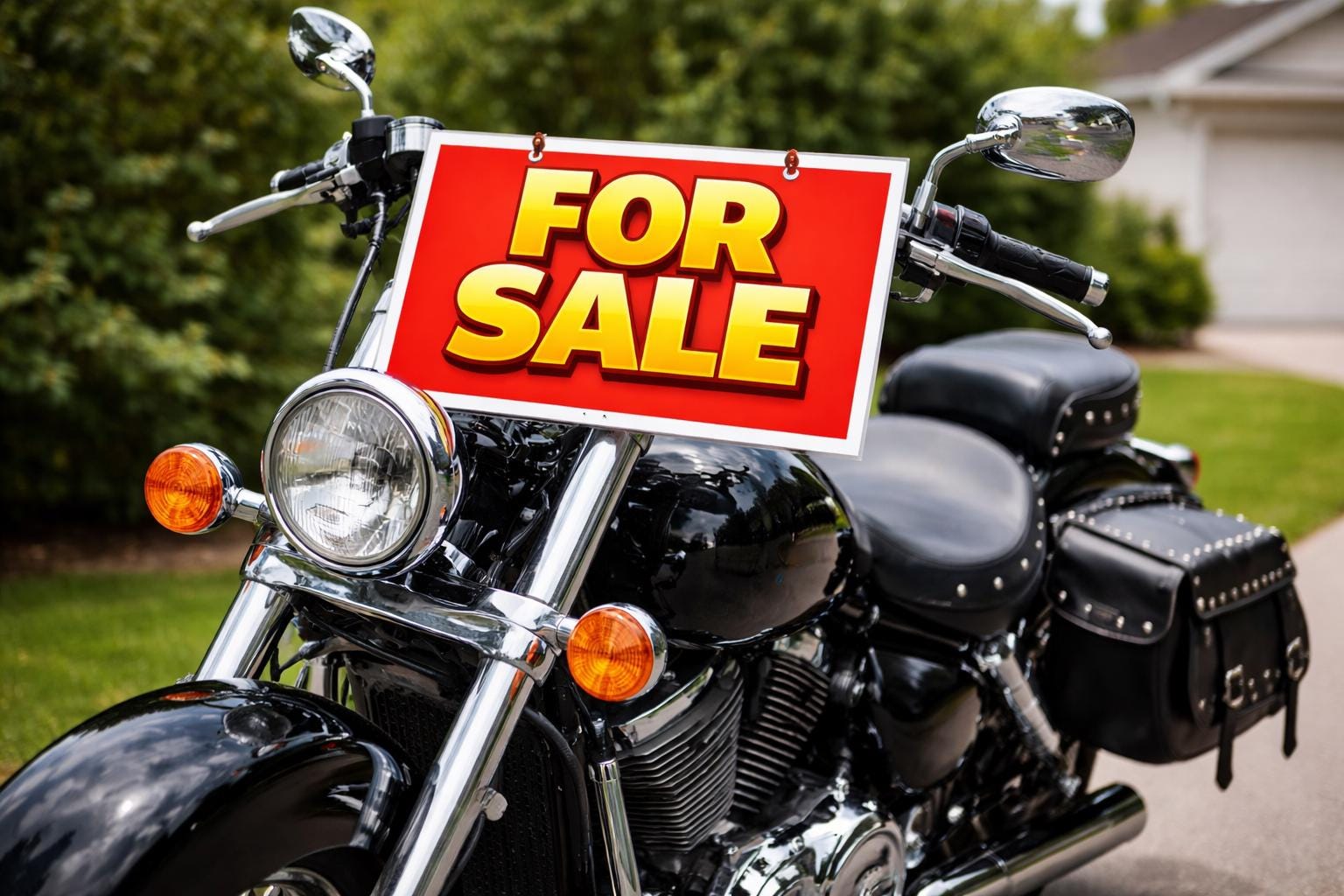 For sale Sign Printable | Horizontal Real Estate, Garage Poster (Digital Download