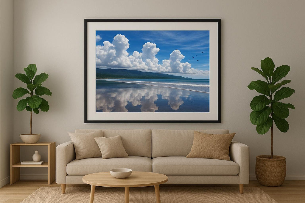 Beach Reflection Wall Art