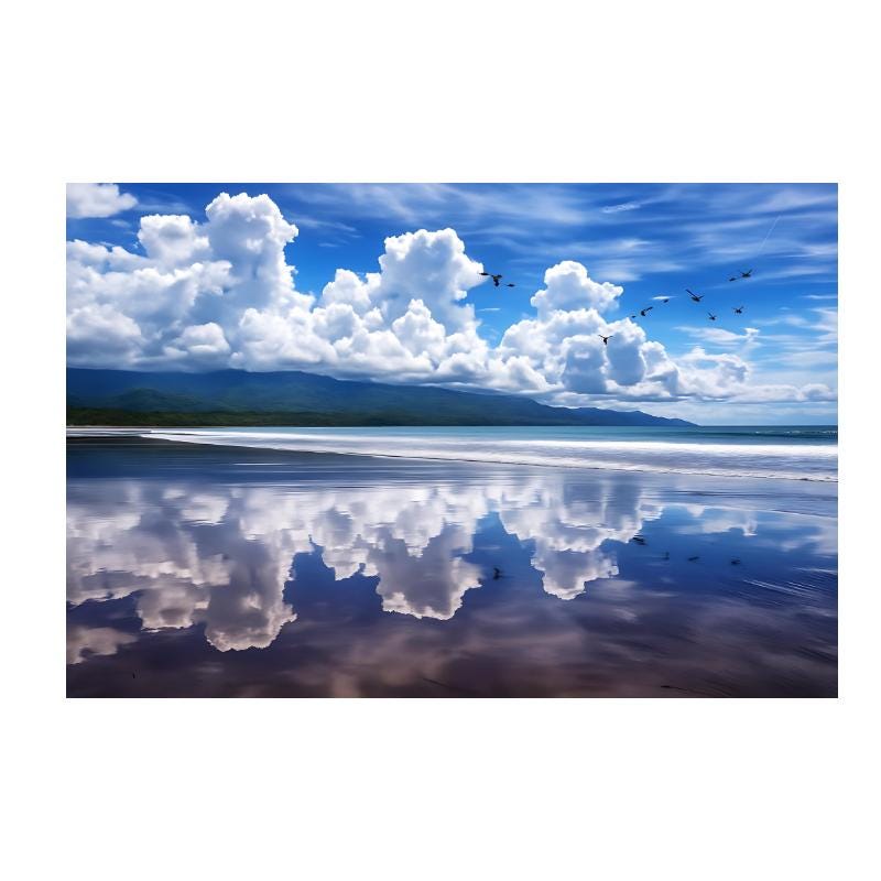 Beach Reflection Wall Art