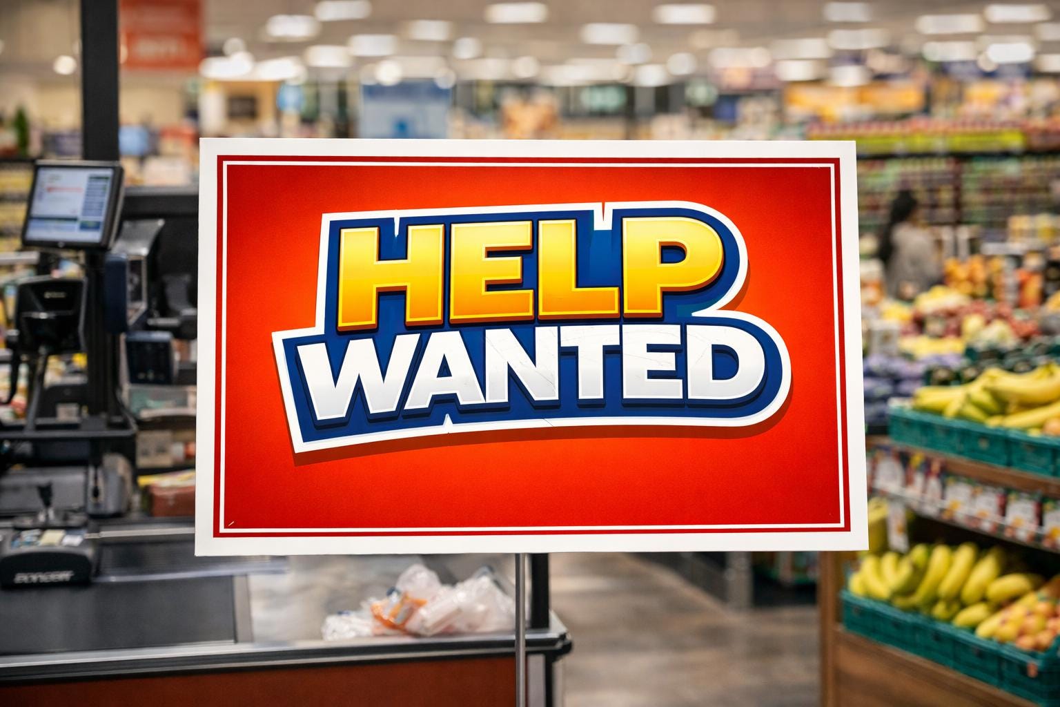 Help Wanted Sign Printable | Help Wanted Poster | Hiring Sign for Business | Now Hiring Alternative | Storefront Hiring Sign | Digital print